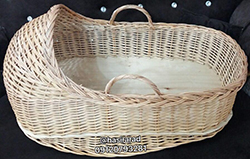 سبد حصیری نوزاد
