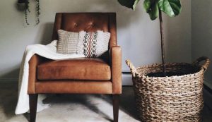 گلدان حصیری بزرگ