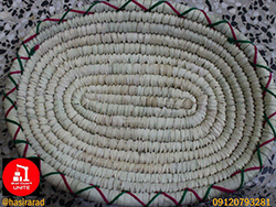 سینی حصیری سفید